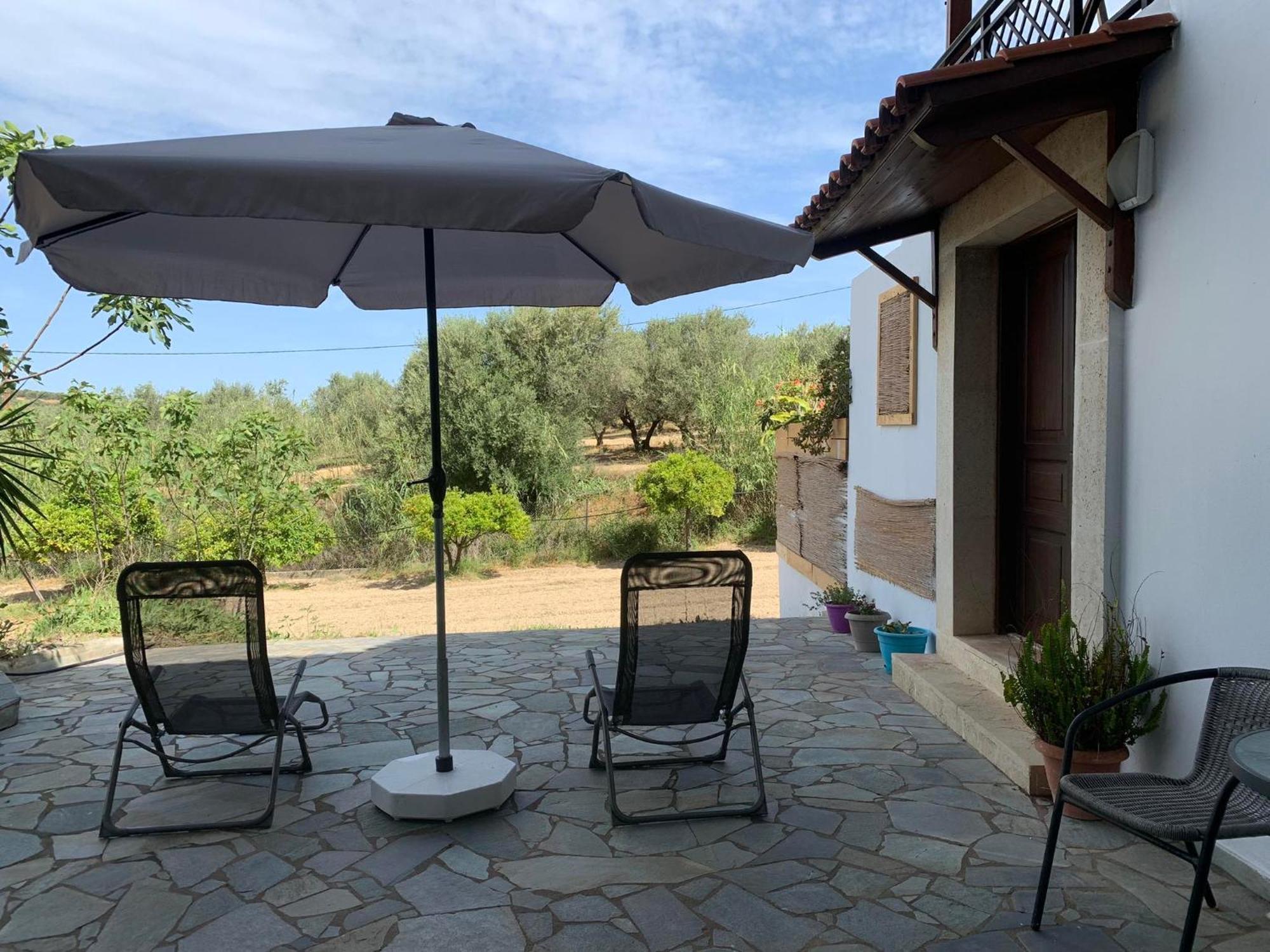 Eden Garden Villa Near Knossos Skalanion ภายนอก รูปภาพ